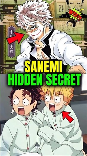 Did you know Sanemi Hidden Secret? #demonslayer #sanemi #tanjiro #remix