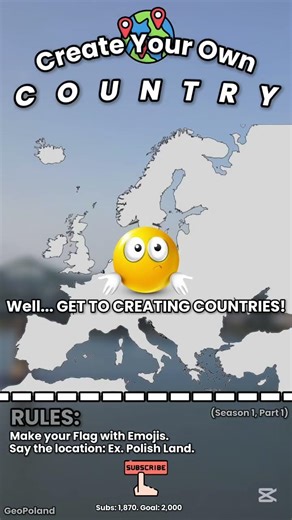 Create Your Own Country | #gugugaga #babydance #europe #shorts