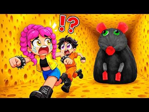 Rumi and Jinu plays Roblox CHEESE escape!