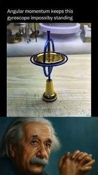 Gyroscope Magic: Stability & Precession Explained! ⚡ #Shorts