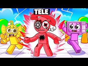 Tele Becomes PHASE 2 In STRONGEST BATTLEGROUNDS In Roblox..