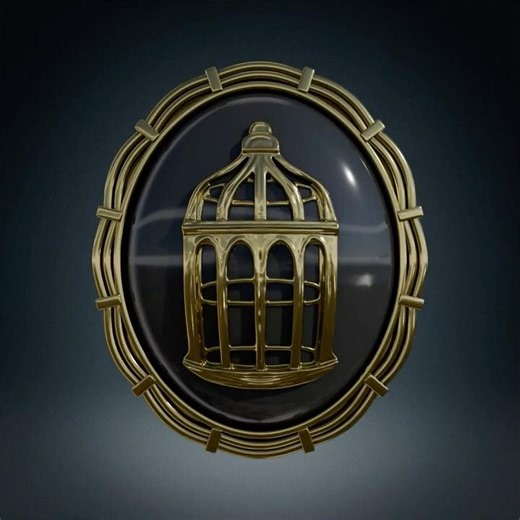 Bioshock Infinite cage cameo, 3D model for printing