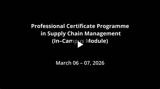 #supplychainmanagement #executiveeducation #professionalcertificateprogramme #emdp #operationsmanagement #professionaldevelopment #learningexperience | IIMK MDP (Management Development Programme) -Indian Institute of Management Kozhikode
