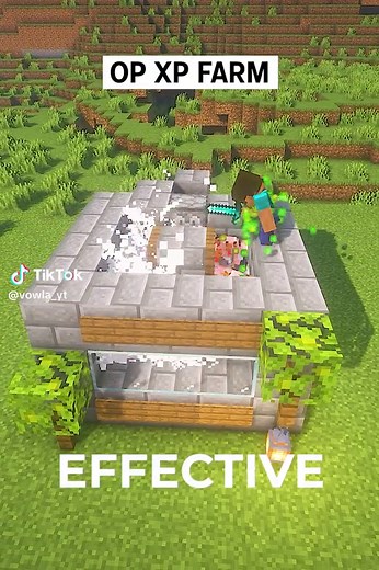 OP Chicken XP Farm in Minecraft! #minecraft