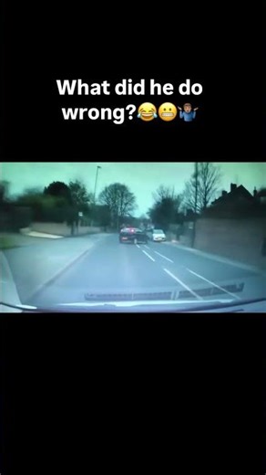 Car crashes after speeding and overtaking