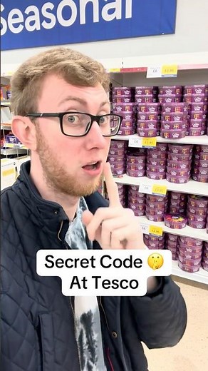 Secret Code At Tesco 👀👇🏻