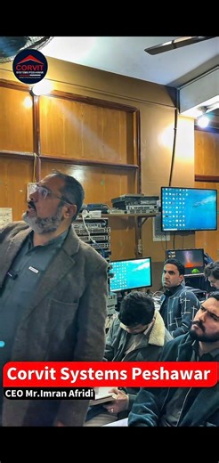 *CCNA is not just a course, it’s the foundation of modern networking* A real classroom moment from a CCNA training session at Corvit Systems Peshawar Students are learning core networking concepts such as IP addressing, subnetting, and networking fundamentals through practical, hands-on training. At Corvit Systems Peshawar, we focus on strong IT foundations to prepare students for real-world networking and Cisco careers *For More Info* 📞 WhatsApp: 0344-4153199 🌐 Website: corvitpeshawar.com 📍 