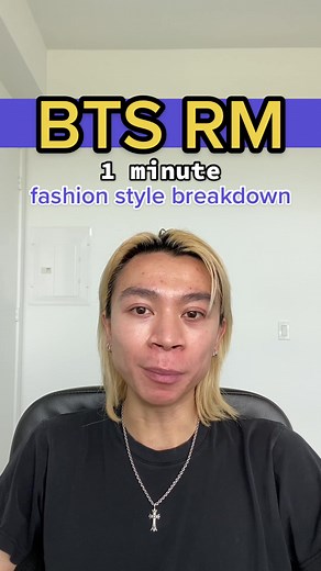 Exploring BTS RM's Unique Fashion Style and Influence in Kpop Industry