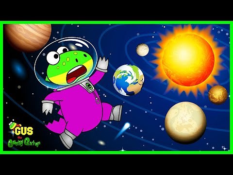 Pretend Play OUTER SPACE TRIP! Educational Adventures Gus Vs Gustav Space Mission!