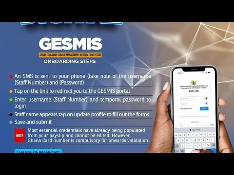SETTING UP THE GESMIS APP ON LAPTOP/DESKTOP