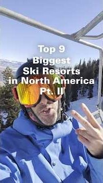 🏔️🥇🥈🥉The only way to truly understand the size of these ski resorts is if you actually go there.