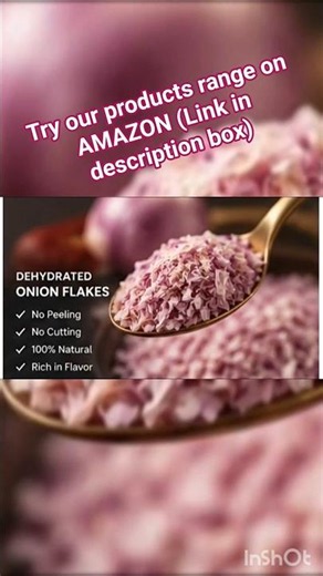 🧅Stop Chopping OnionsSave Time with Premium Dehydrated Onion Flakes #food #viral #easyrecipe #amazon
