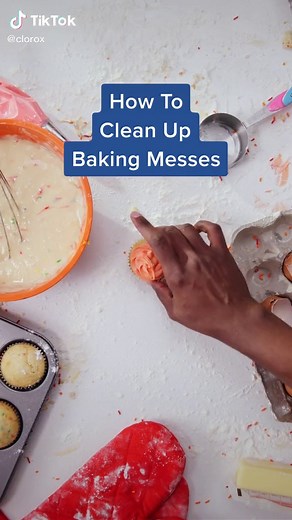 Sweet Solutions: Cleaning Up Baking Messes with Clorox Hacks