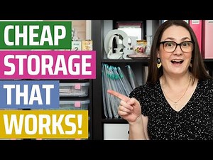 Affordable Craft Room Organisation you ACTUALLY need! 😱