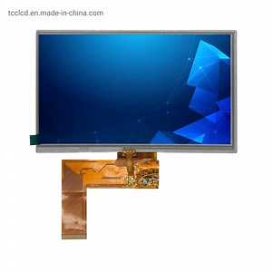 [Hot Item] 심천 7 인치 800X480 TFT LCD 40 핀 저항형 터치 스크린 디스플레이