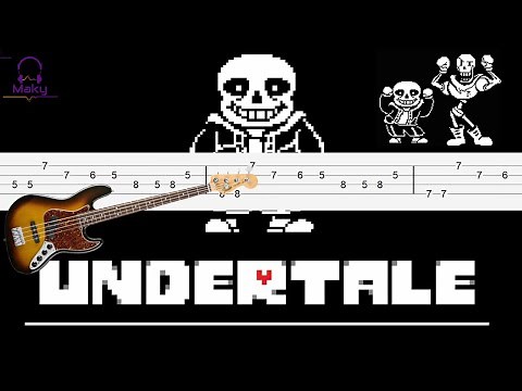 Undertale Meme - Megalovania [Bass Tabs Tutorial]