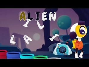 ABC Alphabet Phonics Spelling and Reading – Space Adventure – English Words to Learn