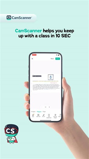 Your hand speed vs. professor's clicker finger. Time to keep up (with CamScanner). 😉 #schoollife# schoollifehacks#uni#study#college#camscanner#scannerapp#saveimportantdocsincamscanner | CamScanner