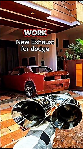 🔥INSANE Dodge Challenger Exhaust Work BEGINS! 🚗💨😱