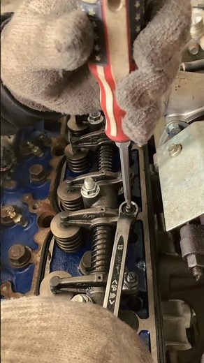 Engine Valve Adjustment Process | Valve Clearance Adjustment #enginerepair #valveadjustment