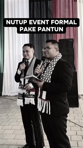 Penutupan Event Formal dengan Pantun