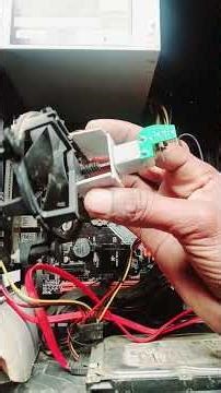 How to replace CPU cooling fan / CPU fan new design at home / How to make CPU cooling fan at home