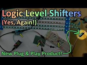 New Inline RGB LED Level Shifter • 3.3v to 5v Data Buffer • WS2812b / SK6812 & ESP32 or Raspberry Pi