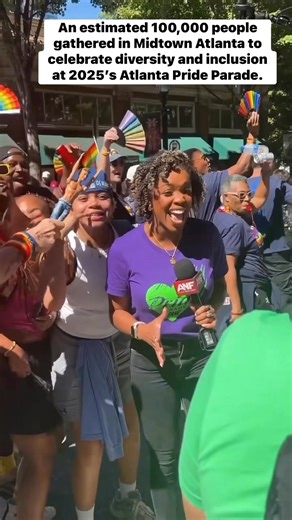 An estimated 100,000 people gathered in Midtown Atlanta to celebrate diversity and inclusion at 2025’s Atlanta Pride Parade. | Mama Bears