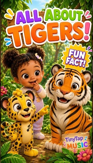 What Does Your Child Know About Tigers? 🐯 | Fun Tiger Facts for Kids