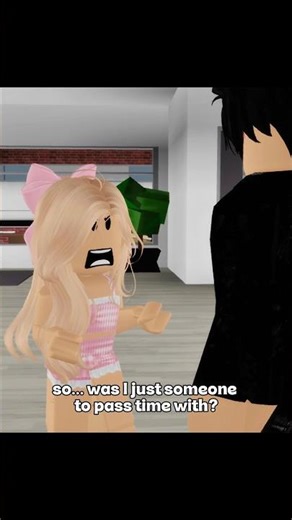 He Promised to Stay… But He Changed 💔 #roblox #brookhaven #shorts
