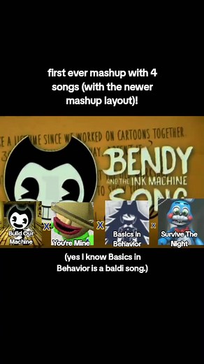 Bendy and the Ink Machine Memes Mashup ft. Baldi and FNAF
