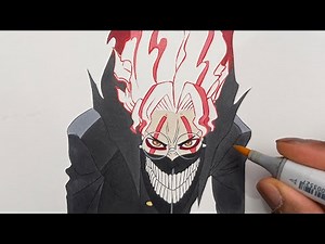 How to Draw Okarun (Turbo Granny) Easy – Dandadan (ダンダダン)
