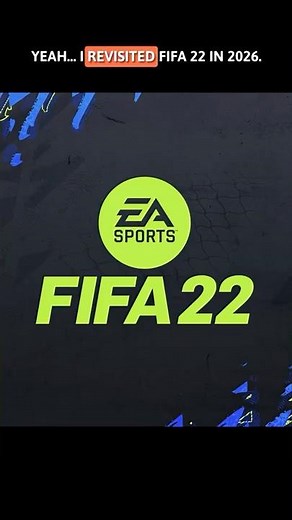 I Played FIFA 22 Again in 2026 and It Was... #fifa #fifa22