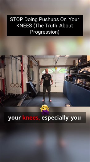 **STOP!** Are you doing push-ups on your knees right now? This expert...