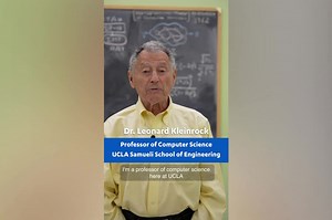 Government funding made the birth of the internet possible at UCLA