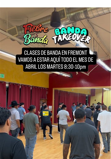 BANDA CLASS IN FREMONT! TODO EL MES DE ABRIL MARTES 8:30-10pm 3646 Thornton Ave Fremont, CA #eastbay #fremont #sanjose #fyp