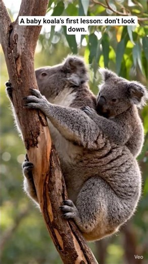 Koala Life in the Treetops! Meet Dusty & Moss 🌿 | Wildlife Documentary Shorts”