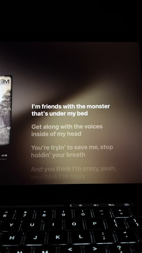 The Monster #lyrics #rihanna