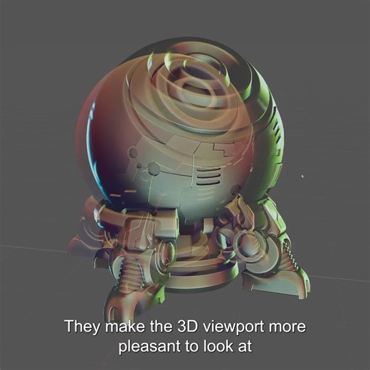 #b3d tip: MatCaps (for Material Capture) are a simple and easy way to make your objects look nice when you're working on them, for example while sculpting. Did you know that you can add your own madcaps to Blender? And there are many interesting free ones to be found online. Links to free Matcaps: ⇨ https://www.blendersecrets.org/secrets/custom-matcaps Get your free sample e-book: ⇨ https://www.blendersecrets.org/ | Blender Secrets