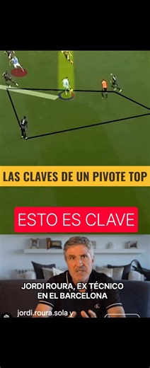 🧠ASÍ JUEGA UN PIVOTE TOP por JORDI ROURA, EX-TÉCNICO EN EL BARCELONA #busquets #rodri #futbol