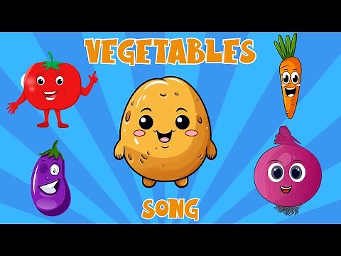 Vegetables Song for Kids | Learn Vegetables with Fun Music & Rhymes | Jolly Star Learning