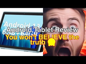 Android tablet review: 10.1 inch android 13 tablets 6gb ram 64gb rom 1tb expand