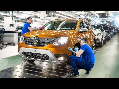 Inside Massive Factory Producing the Renault/Dacia Duster - Production Line