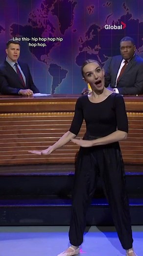 Looking for the perfect holiday gift? Have #JuliaStiles and #ChloeFineman re-create the street ballet routine from #SaveTheLastDance 🎶 #SNL #SNLSketch