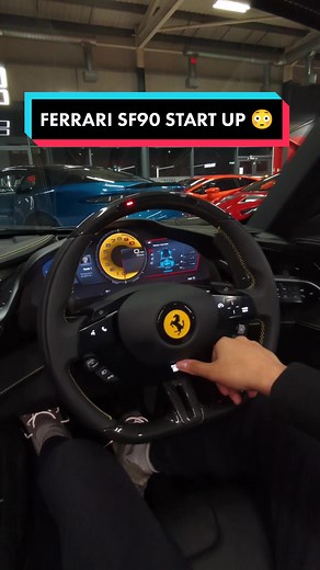 Ferrari SF90 Start Up Sound Revealed!