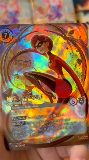 Disney Lorcana - Enchanted Mrs. Incredible - Determined Rescuer (Wilds Unknown)