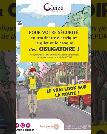 Sécurité routière - En trottinette, protégez-vous !