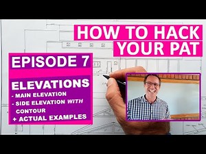 7. HOW TO HACK YOUR PAT: Drawing the ELEVATIONS - EGD Grade 12 - Civil PAT Task 2021