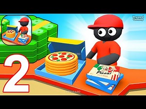 Pizza Ready Idle Pizza Shop Tycoon Game - Gameplay Walkthrough Part 2 Stickman Pizza Ready Manager