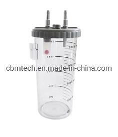 [Hot Item] Medical Vacuum Suction Jar 2L Suction Canister Vacuum Bottles